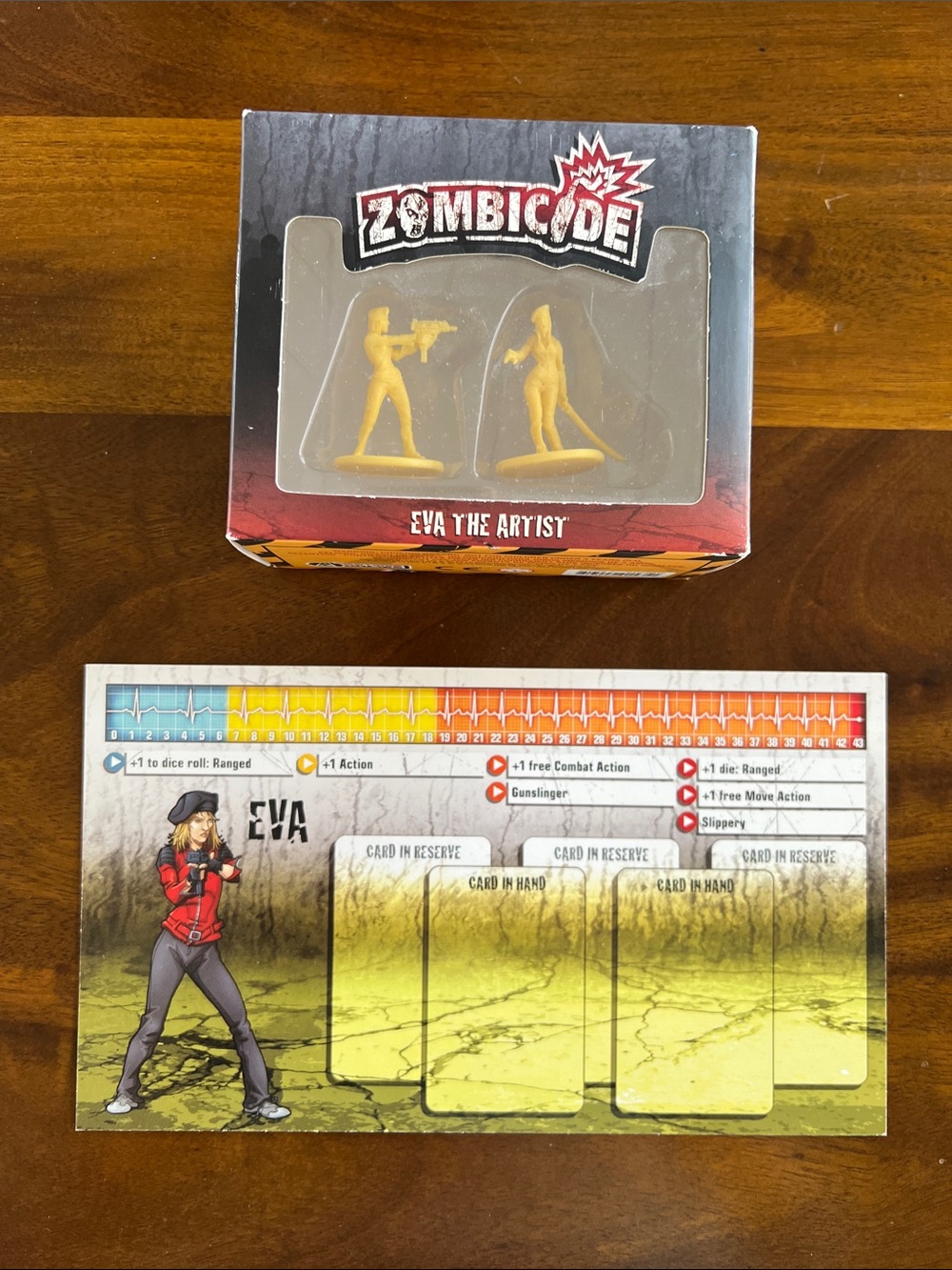 ZOMBICIDE | Eva the Artist Miniatures - 2012 new in box